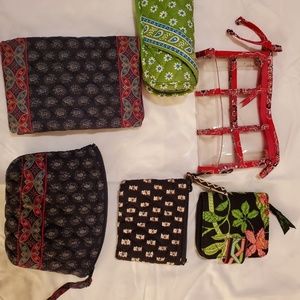 6 Vera Bradley items - nice used condition